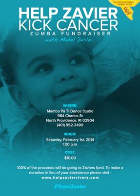 Help Zavier Kick Cancer Zumba Fundraiser